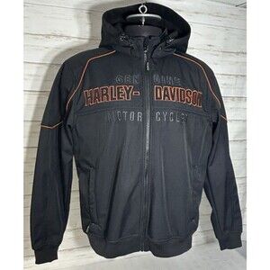 Harley-Davidson LARGE Men's Idyll Performance Soft Shell Jacket Black 98555-15VM